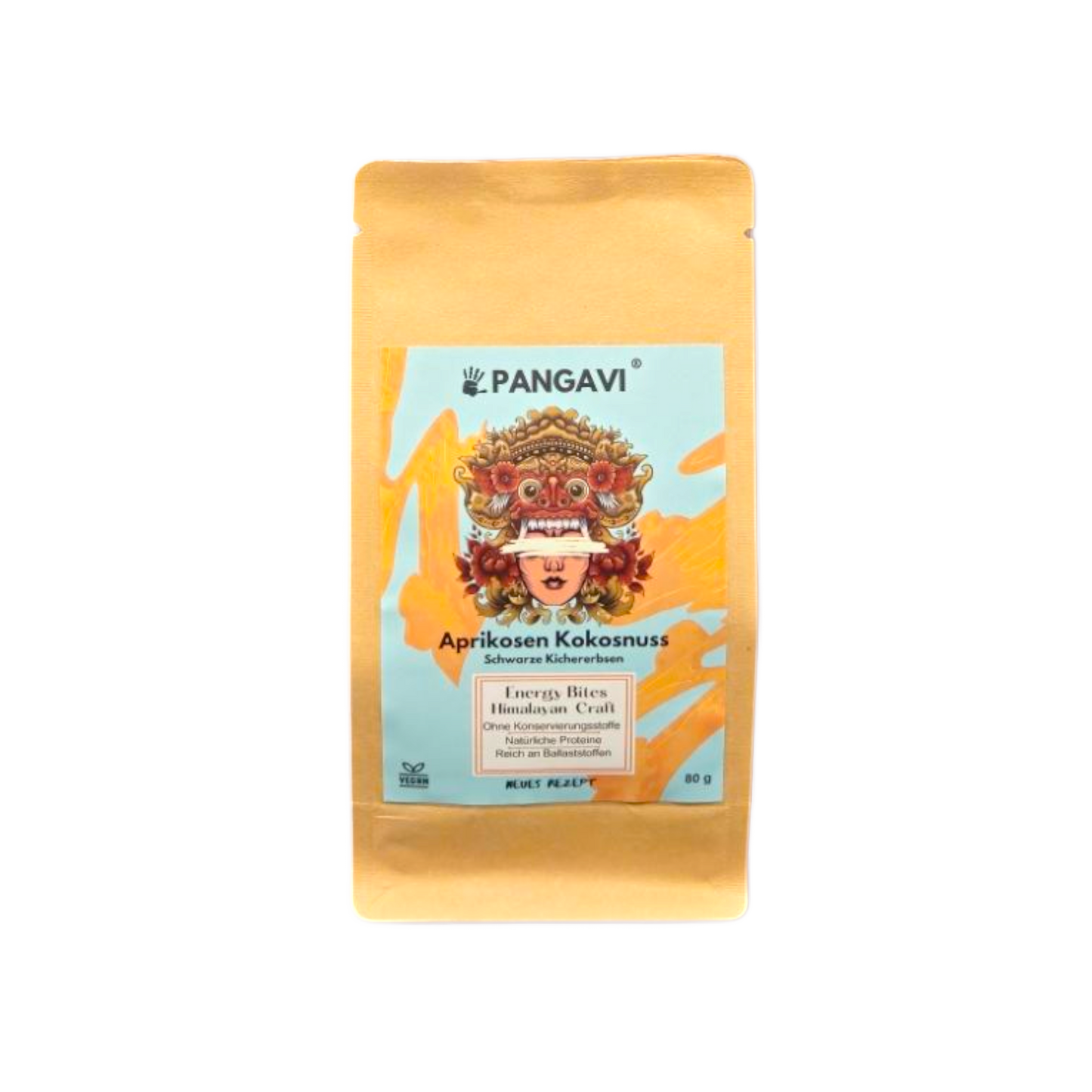 Beanbites Aprikose-Kokos (80g) | Proteinballs | Bohnenpower